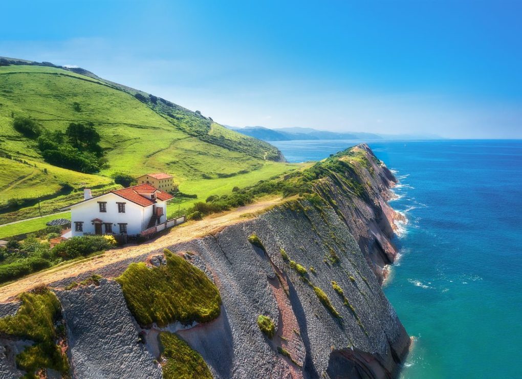 Corniche hendaye pays basque