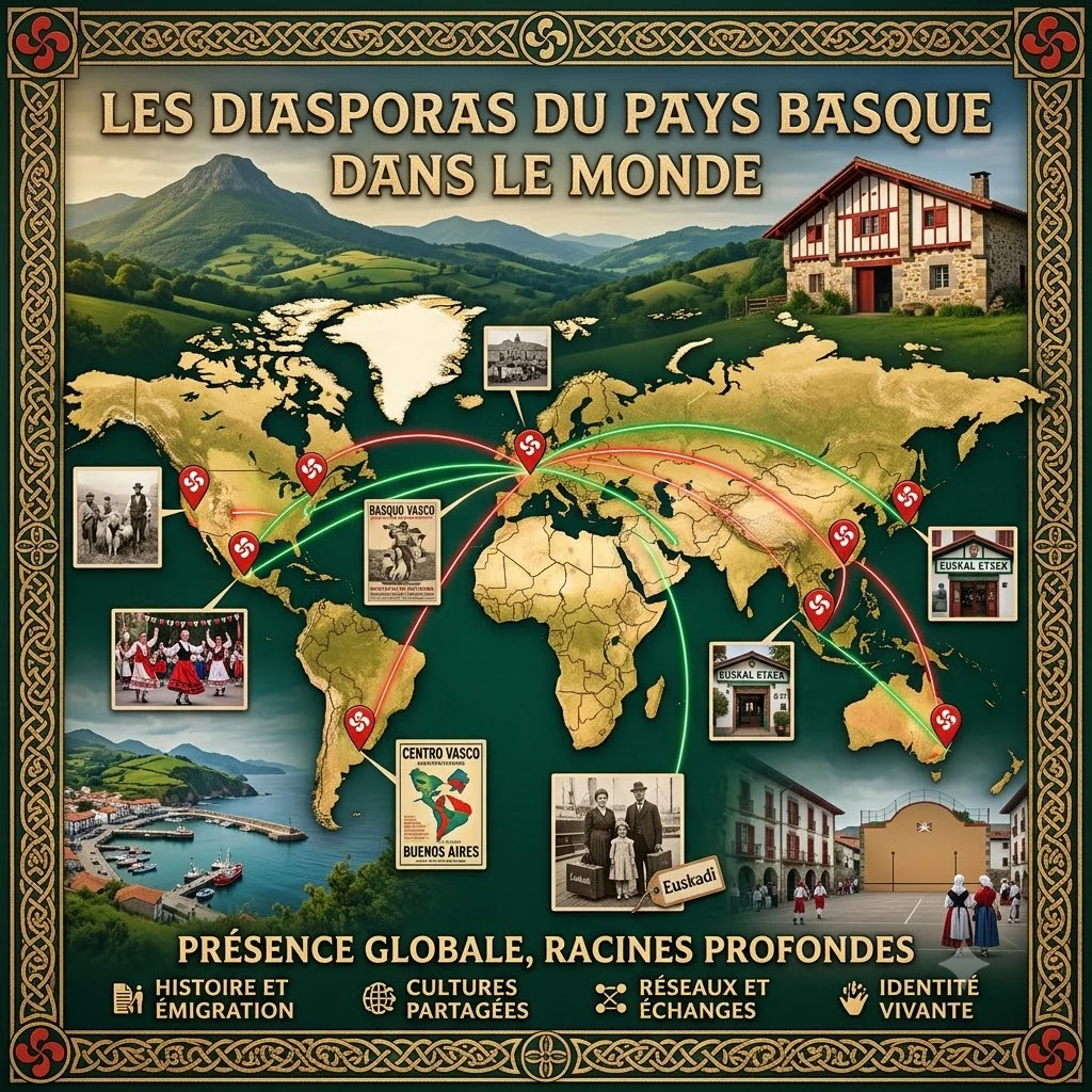 Découvrez les diaspora Basque dans le monde ? les diaspora basque dans le monde