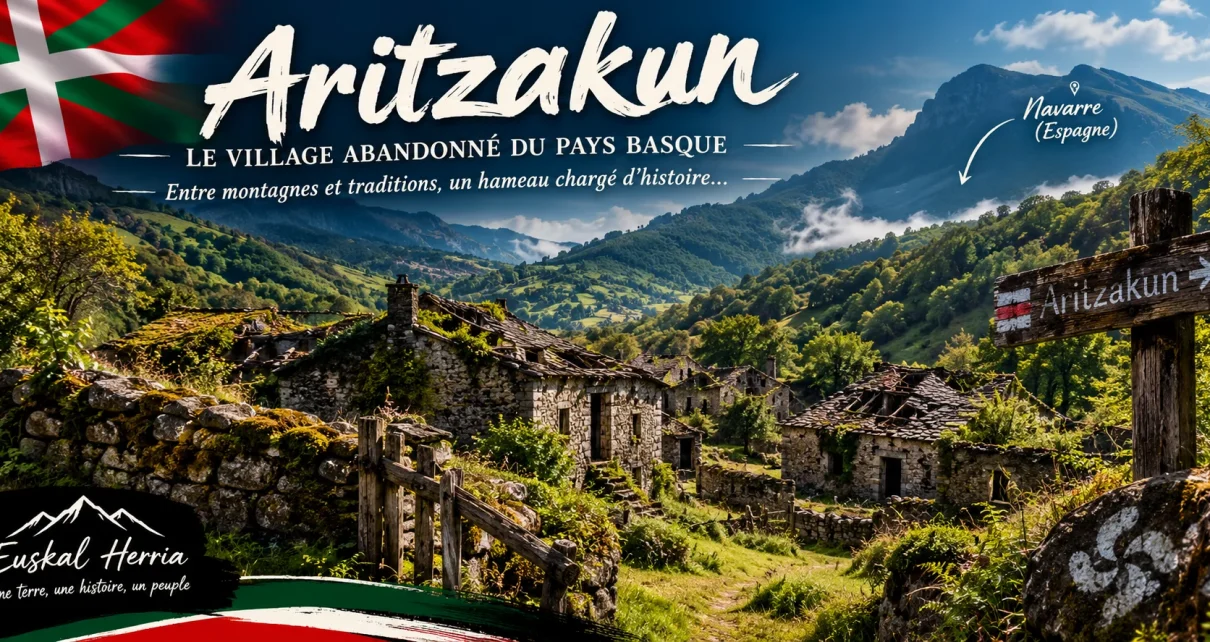 village abondonnée pays basque